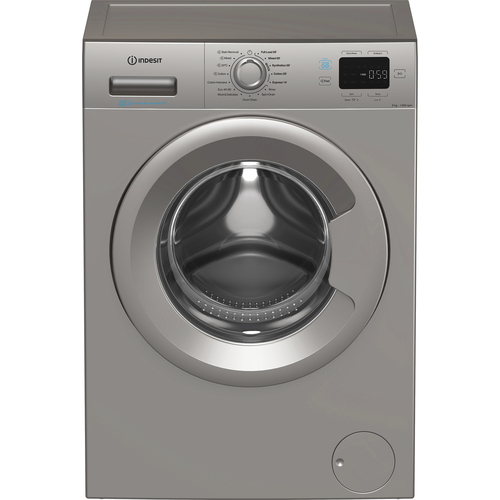 Indesit IP946SPUSHGO 9kg 1400 Spin Washing Machine in Silver A Rated A - image 4