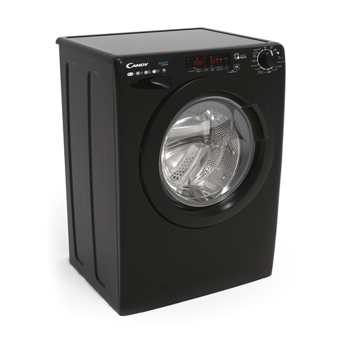 Candy Smart Inverter CSW475TWMBBE-47 washer dryer Freestanding Front-load Black – image 3