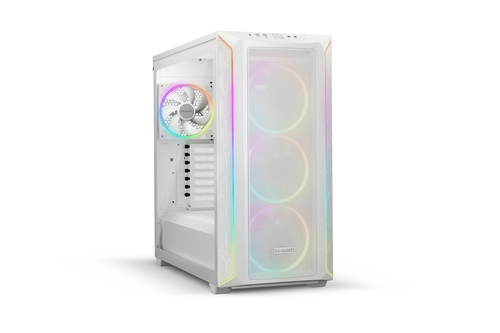 be quiet! Shadow Base 800 FX Mid Tower Tempered Glass Atx Gaming PC Case - White - image 1