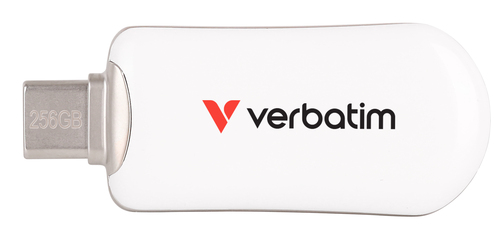 Verbatim 30230 USB флеш накопитель 256 GB USB Type-C 3.2 Gen 1 (3.1 Gen 1) Белый