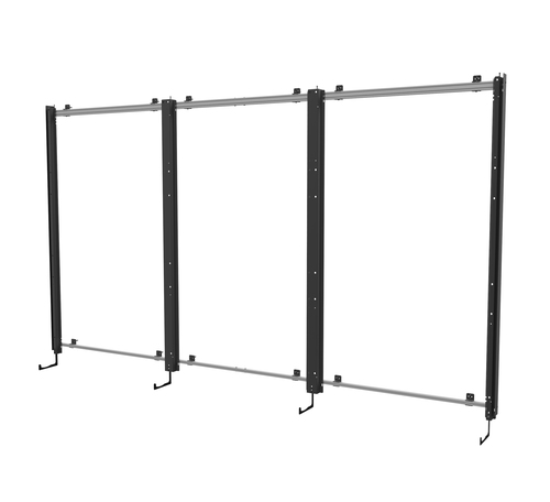 Peerless DS-LEDFLAAF-3X3 TV mount/stand 3.3 m (130") Black – image 1