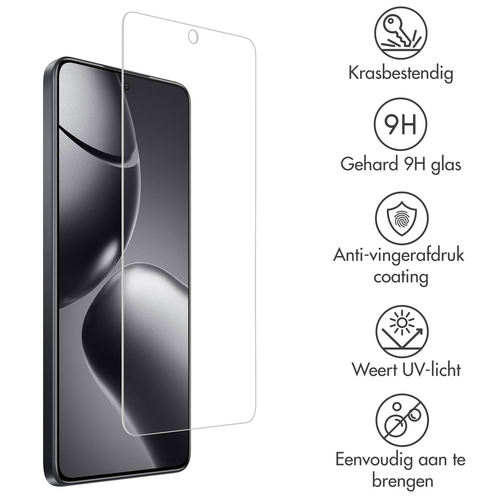 Accezz Gehard Glas Screenprotector Xiaomi 14T / 14T Pro, afbeelding 2