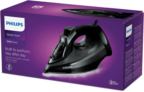 Philips 5000 series DST5040/85 iron Steam iron SteamGlide Plus soleplate – image 2