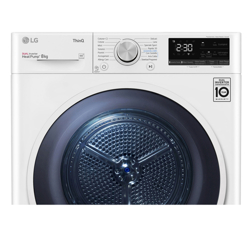 LG RH80V9AVHN tumble dryer Freestanding Front-load – image 7