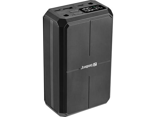 Sandberg Laptop Powerbank 27000 PD100W 27000 mAh Draadloos opladen Zwart, afbeelding 3