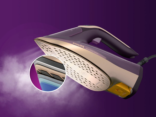 Philips 8000 series DST8040/30R1 iron Steam iron SteamGlide Elite soleplate – image 5