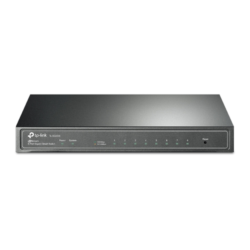 TP-Link TL-SG2008 V3 сетевой коммутатор Управляемый Gigabit Ethernet (10/100/1000) Черный