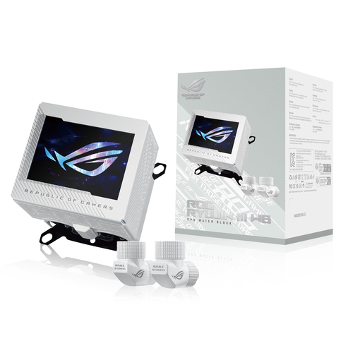 ASUS ROG RYUJIN III WB White Edition Bloque de agua