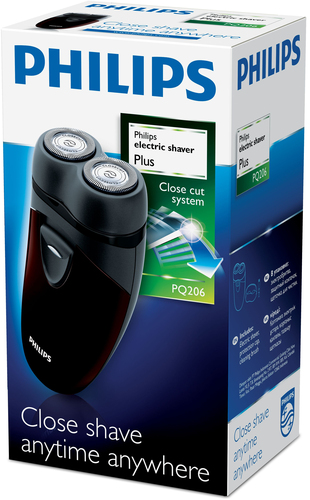 Philips PQ206/18 Beard Rotary Shaver - Black - image 3
