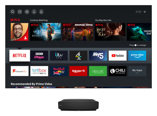 Hisense 88L5VG 4K Ultra HD Smart TV Wi-Fi Черный, Серый 0 cd/m²
