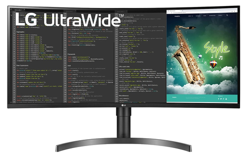 LG 35WN65C-B монитор для ПК 88,9 cm (35") 3440 x 1440 пикселей UltraWide Quad HD Черный