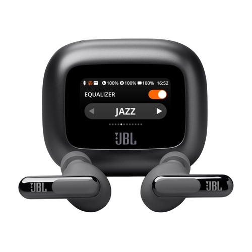 Jbl Live Beam 3 Wireless Bluetooth Noise-Cancelling Earbuds - Black - image 1