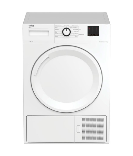 Beko SLMP07W1 tumble dryer Freestanding Front-load