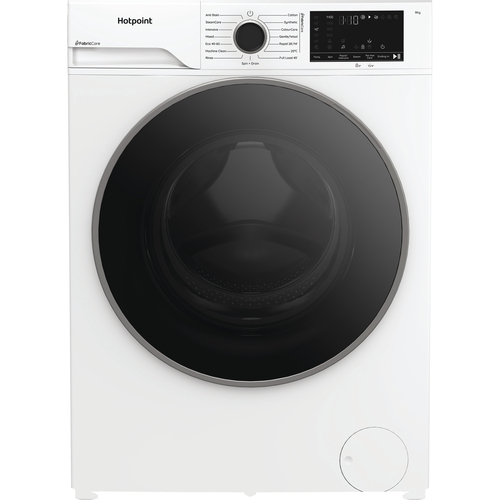 Hotpoint Fabric Care Hbca 93 Care UK 9kg Washing Machine with 1400 rpm - White - A Rated, White - image 1