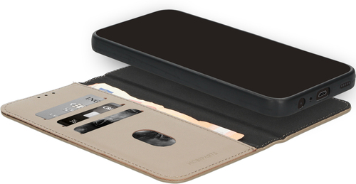 Mobiparts Leather 2 in 1 Wallet Case Samsung Galaxy A15 Taupe (Galaxy A15 5G) beige, afbeelding 3