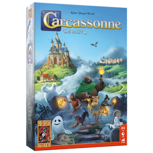 999 Games Carcassonne: De Mist Stalo žaidimas Strategija