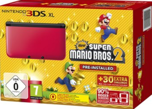 Nintendo 3DS XL + New Super Mario Bros. 2