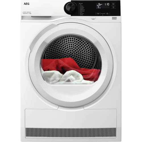 AEG Series 7000 TR7E2W85W сушилка для белья Отдельно стоящий Фронтальная загрузка 8 kg Белый