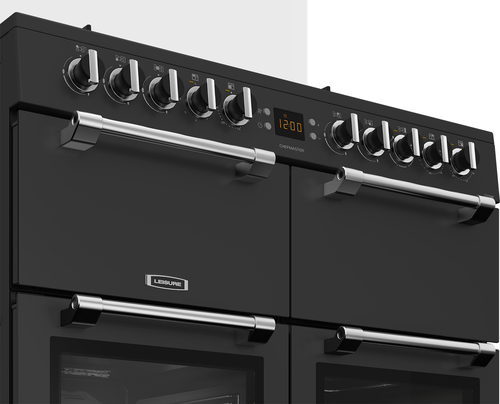 Leisure CC100F521T 100cm Dual Fuel Range Cooker with Glass Top Lid – image 4