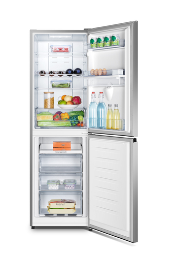 Hisense RB327N4WCE 50/50 Fridge Freezer - Stainless Steel - image 3