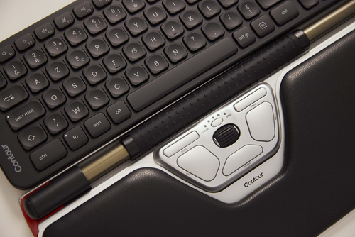 CONTOUR RollerMouse Red Plus + keyboard