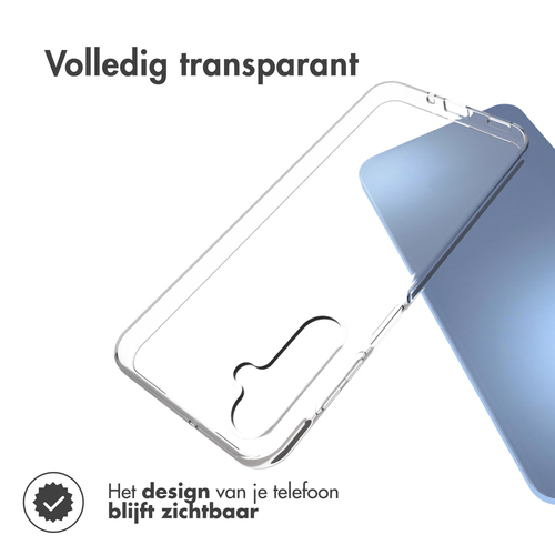 Accezz Clear Backcover Samsung Galaxy A16 5G - Transparant, afbeelding 2