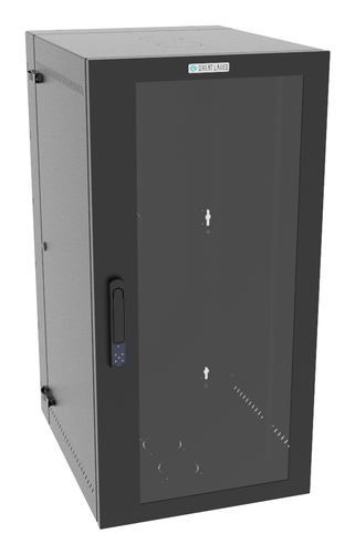 Vertiv VR Rack GL48WMCMP-B-SE-00-00 rack cabinet 25U Wall mounted rack Black