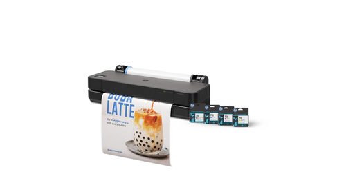 HP Inc. Ploter DesignJet T250 24-in Printer 5HB06D