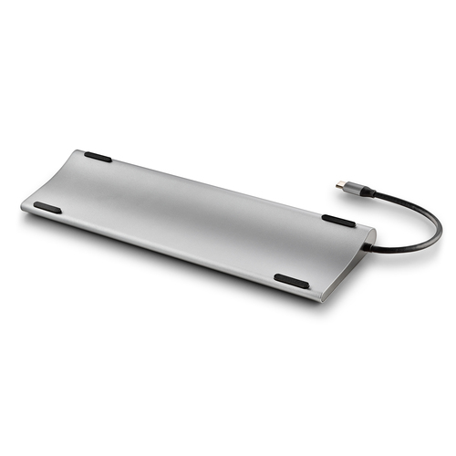 NGS WONDER DOCK 12 Alámbrico USB 3.2 Gen 1 (3.1 Gen 1) Type-C Plata