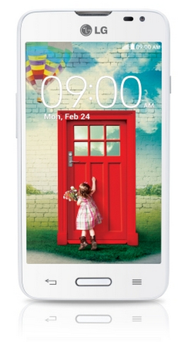 LG L65 10.9 cm (4.3") Single SIM Android 4.4 3G Micro-USB 1 GB 4 GB 2100 mAh White