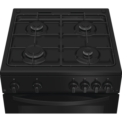 Indesit IDG6GB cooker Freestanding cooker Gas Black – image 6