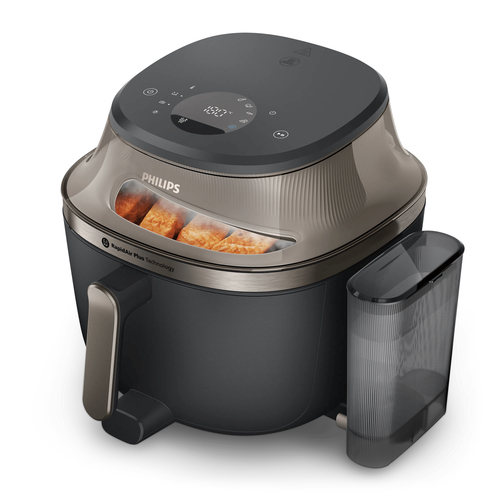 Philips 5000-serie met stoomfunctie - NA547/07 Airfryer Zwart