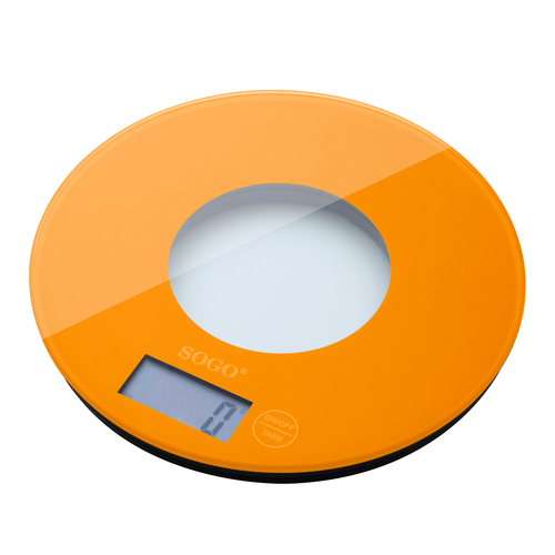 Sogo BAC-SS-3965-O kitchen scale Orange Countertop Round Electronic kitchen scale – image 4