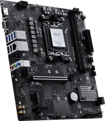 Msi Pro B840M-B micro Atx Amd Socket AM5 Motherboard - image 5