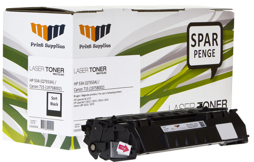 MM Black Laser Toner (Q7553A / 1975B002 - 715) – image 1