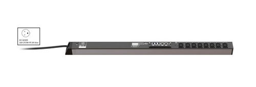 Vertiv MPH2 Rack PDU, outlet metered, 0U, input IEC 60309