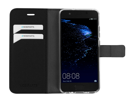 Mobiparts Saffiano Wallet Case Huawei P10 Black – image 4