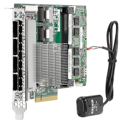 HP Smart Array P822/2GB FBWC 6Gb 2-ports-Int/4-ports Ext SAS Controller
