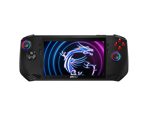 MSI Claw A1M-059 портативная игровая приставка 17,8 cm (7") 1 TB Сенсорный экран Wi-Fi Черный