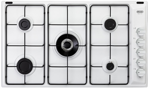 De’Longhi BL 59 DD варочная поверхность Белый Встроенный 90 cm Газовый 5 зона(ы)