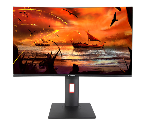 Konix Drakkar KX DK SHADOW 27' 180HZ CURVED монитор для ПК 68,6 cm (27") 1920 x 1080 пикселей Full HD LED Черный