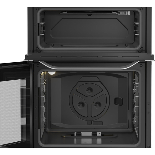 Hotpoint HDG6GDCX 60cm wide Double Oven Gas Cooker - Stainless Steel - image 2