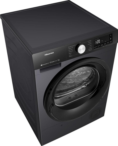 Hisense DH3S902BB3 Warmtepompdroger Zwart, afbeelding 2