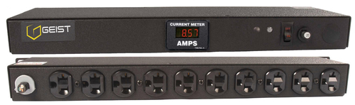 Vertiv Geist BRA100-1025 power distribution unit (PDU) 10 AC outlet(s) 0U Black