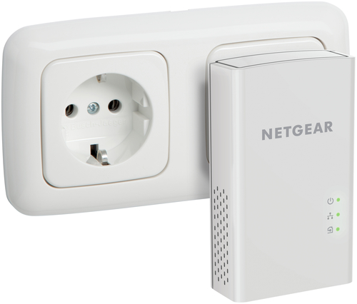 NETGEAR PL1200-100PES PowerLine network adapter 1200 Mbit/s Ethernet LAN White 2 pc(s) – image 2
