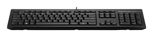 HP 125 keyboard Office USB Black – image 9