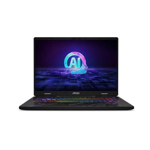 MSI Pulse 16 AI C1VGKG-077 Intel Core Ultra 9 185H Ноутбук 40,6 cm (16") Quad HD+ 32 GB DDR5-SDRAM 1 TB Твердотельный накопитель (SSD) NVIDIA GeForce RTX 4070 Wi-Fi 6E (802.11ax) Windows 11 Pro Черный