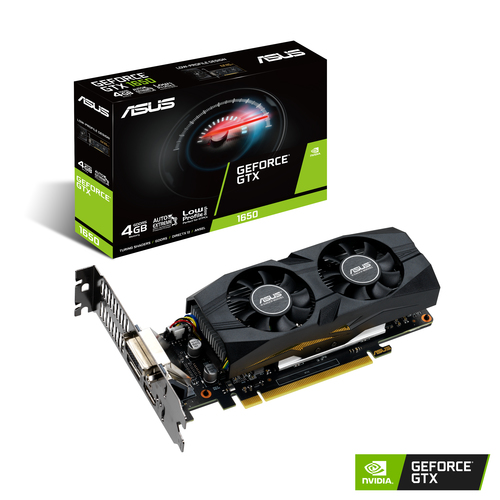 ASUS GTX1650-4G-LP-BRK graphics card NVIDIA GeForce GTX 1650 – image 1