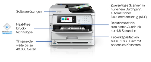 Epson WorkForce Pro WF-M5899DWF Inkjet A4 1200 x 2400 DPI 34 ppm Wi-Fi