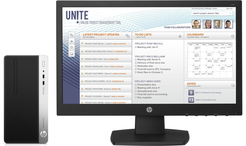 HP 400 G4 MT + V197